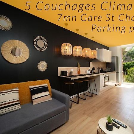 Apartment Air Conditioning Balcony 5 Couchages Marsella Exterior foto